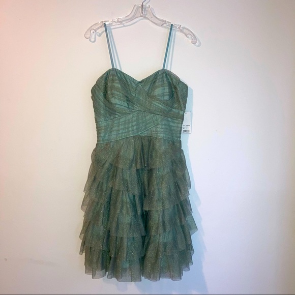 Tulle Ruffle Dress - Picture 2 of 8